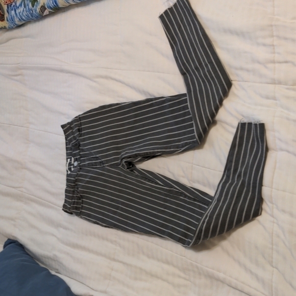 PAC Sun faded black striped high rise jegging size 25 - Picture 1 of 6